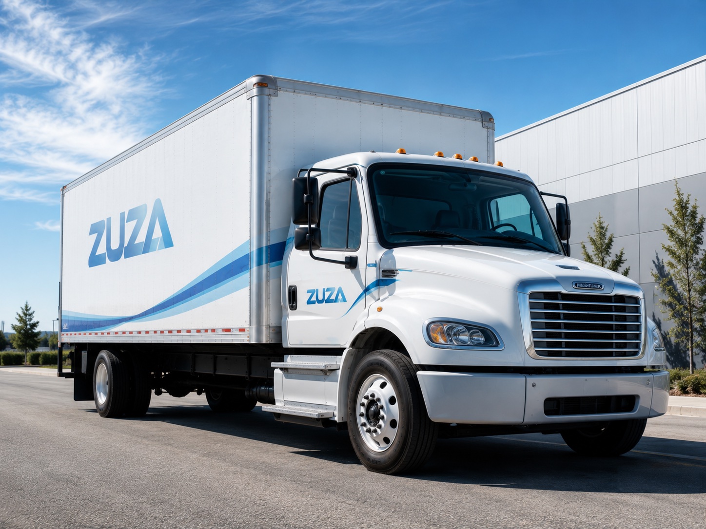 Box Truck Fleet — ZUZA-liveried truck